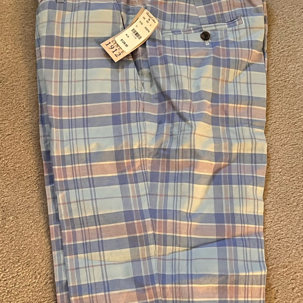 Mens Brooks Brothers Linen Pants size 36/32. New with tags